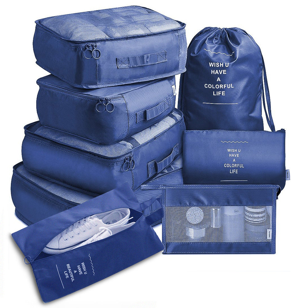 Set de Organizadores de Maleta 8 Piezas – Packing Cubes para Viaje