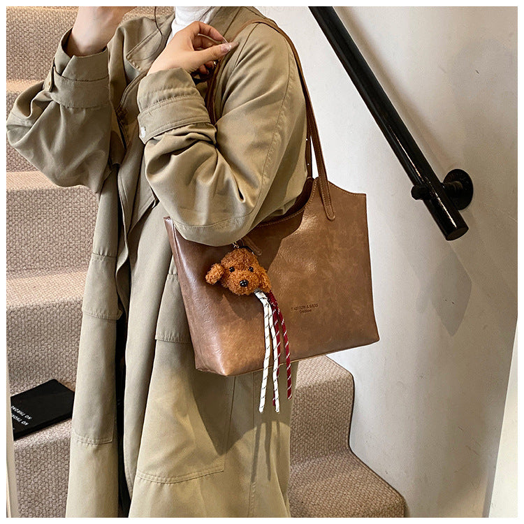 Bolsa Shoulder Retro para Mujer – Estilo Urbano Street Trend