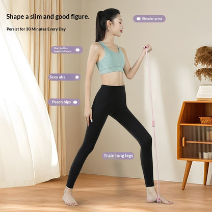 Bandas de Resistencia para Yoga, Pilates y Entrenamiento – Ejercicio en Casa