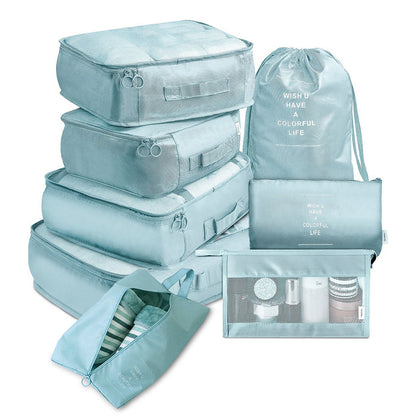 Set de Organizadores de Maleta 8 Piezas – Packing Cubes para Viaje
