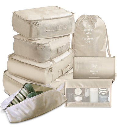 Set de Organizadores de Maleta 8 Piezas – Packing Cubes para Viaje