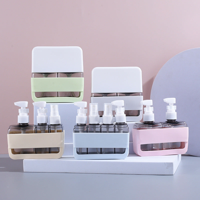 Set de Botellas de Viaje PET – Kit Portátil para Líquidos (50ml y 100ml)