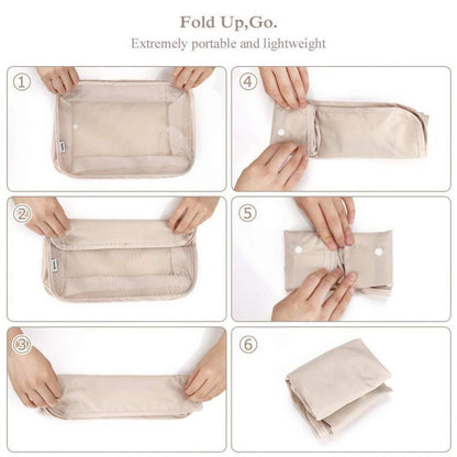 Set de Organizadores de Maleta 8 Piezas – Packing Cubes para Viaje