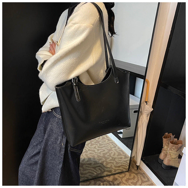 Bolsa Shoulder Retro para Mujer – Estilo Urbano Street Trend