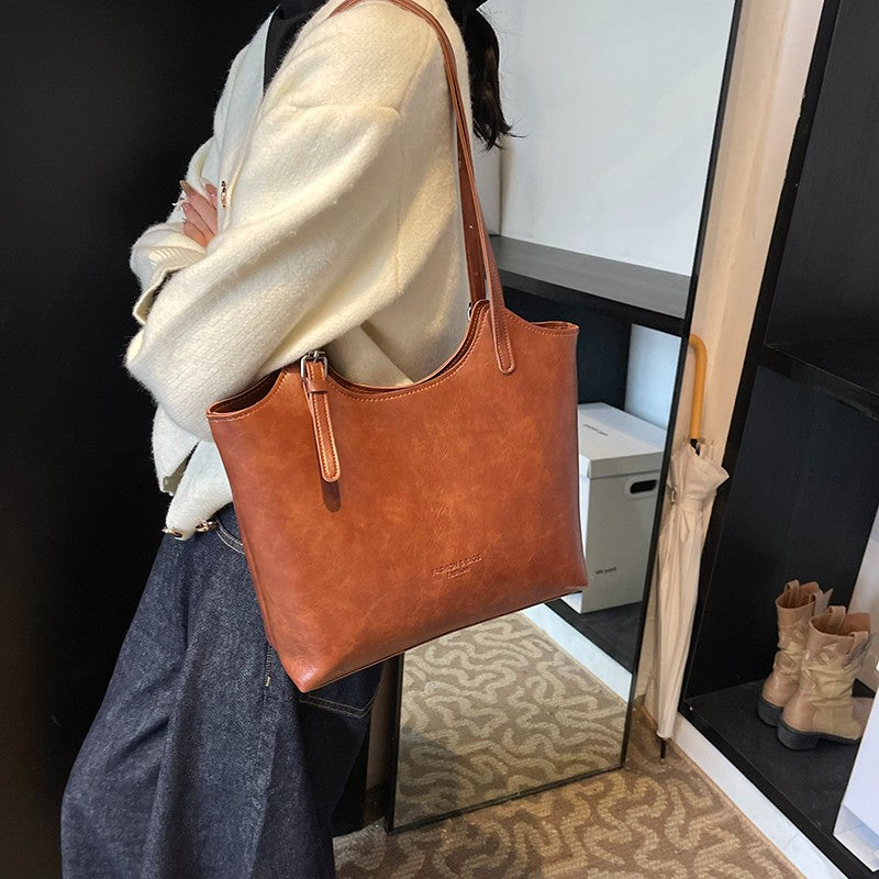 Bolsa Shoulder Retro para Mujer – Estilo Urbano Street Trend